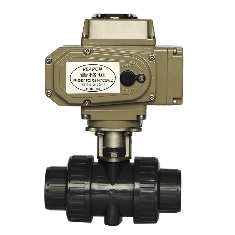 veapon電動pvc球閥 veapon電動pvc球閥